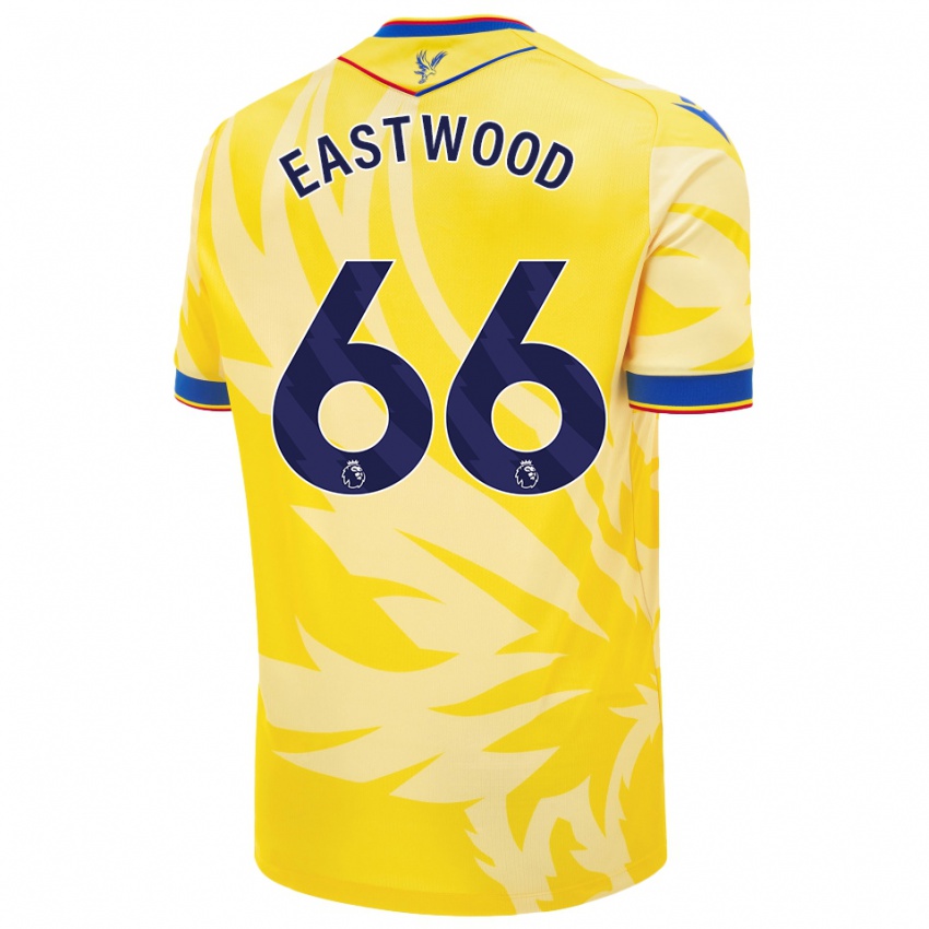 Enfant Maillot Billy Eastwood #66 Jaune Tenues Extérieur 2024/25 T-Shirt Suisse