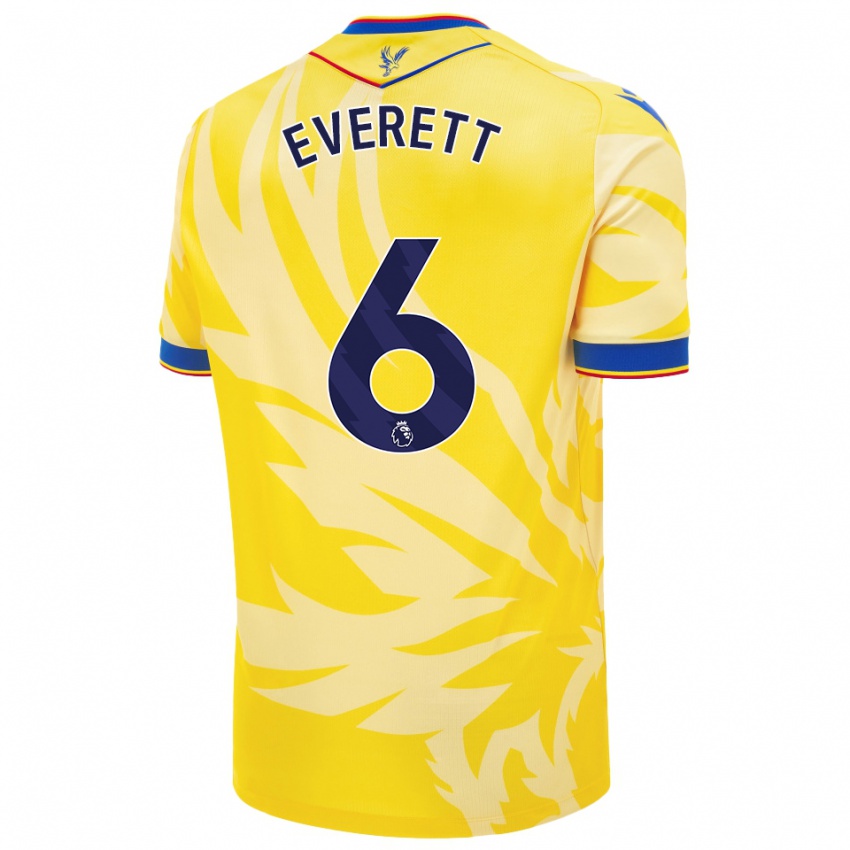 Enfant Maillot Aimee Everett #6 Jaune Tenues Extérieur 2024/25 T-Shirt Suisse