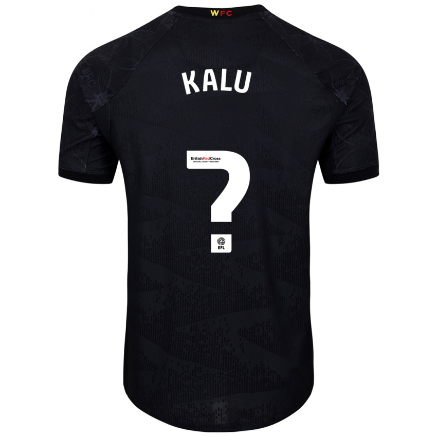 Kinder Samuel Kalu #0 Schwarz Weiß Auswärtstrikot Trikot 2024/25 T-Shirt Schweiz