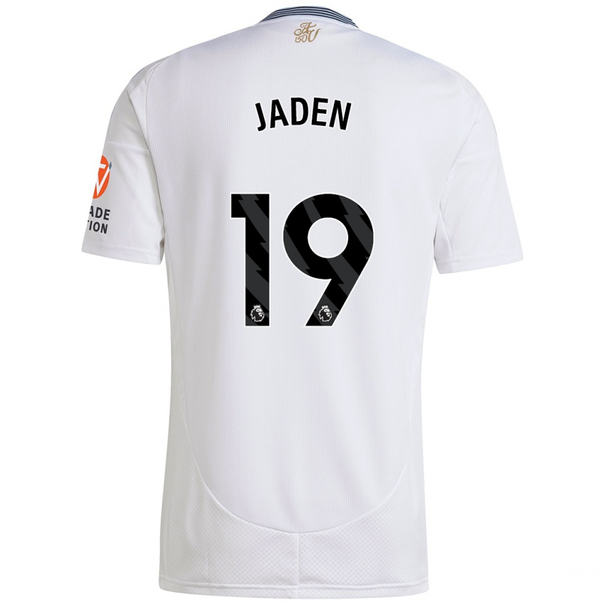 Enfant Maillot Jaden Philogene #19 Blanc Tenues Extérieur 2024/25 T-Shirt Suisse