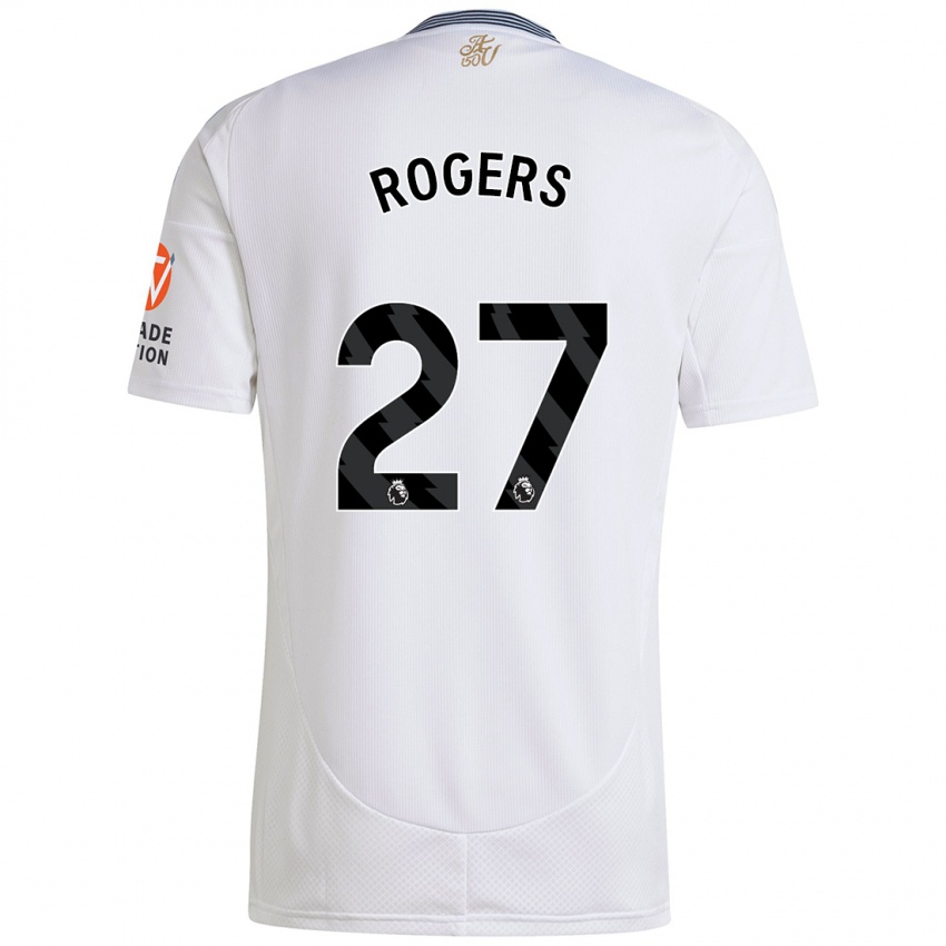 Kinder Morgan Rogers #27 Weiß Auswärtstrikot Trikot 2024/25 T-Shirt Schweiz