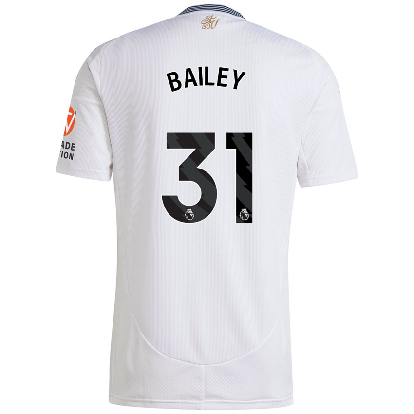 Enfant Maillot Leon Bailey #31 Blanc Tenues Extérieur 2024/25 T-Shirt Suisse