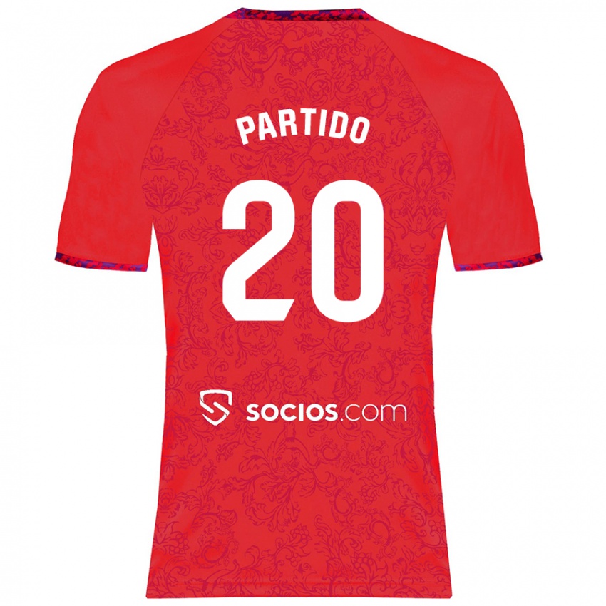 Kinder Paula Partido #20 Rot Auswärtstrikot Trikot 2024/25 T-Shirt Schweiz