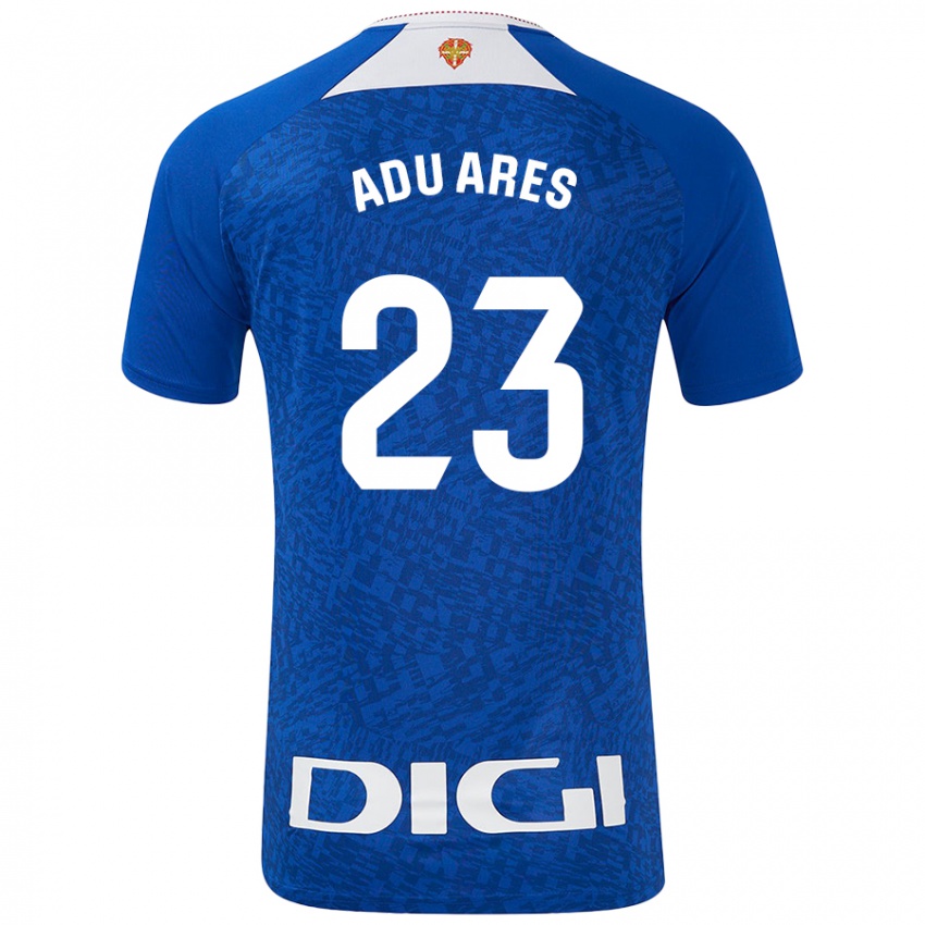 Kinder Adu Ares #23 Königsblau Auswärtstrikot Trikot 2024/25 T-Shirt Schweiz