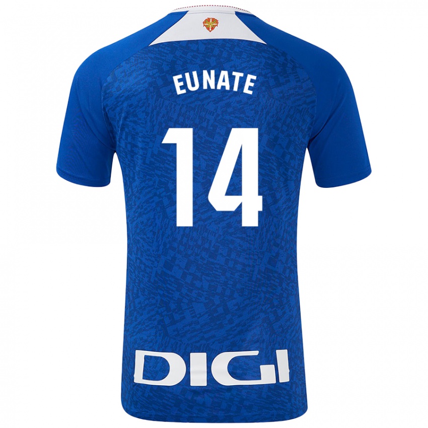 Enfant Maillot Eunate Arraiza Otazu #14 Bleu Roi Tenues Extérieur 2024/25 T-Shirt Suisse