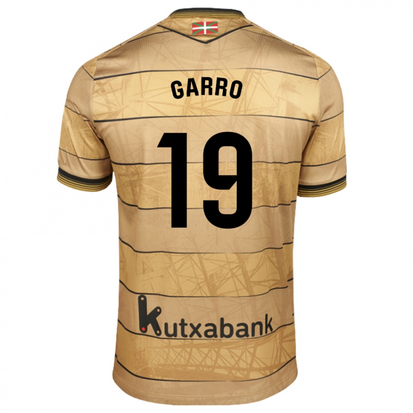 Kinder Jon Garro #19 Braun Auswärtstrikot Trikot 2024/25 T-Shirt Schweiz