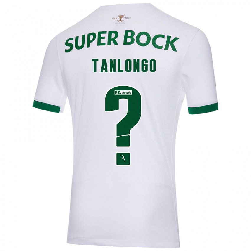 Enfant Maillot Mateo Tanlongo #0 Blanc Vert Tenues Extérieur 2024/25 T-Shirt Suisse