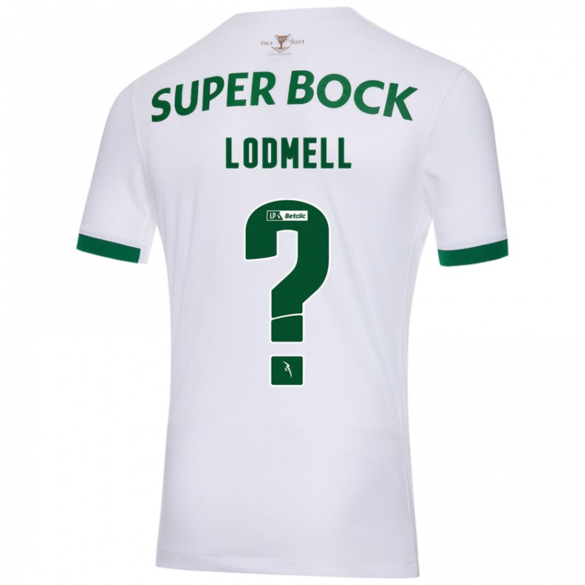 Kinder William Lodmell #0 Weiß Grün Auswärtstrikot Trikot 2024/25 T-Shirt Schweiz