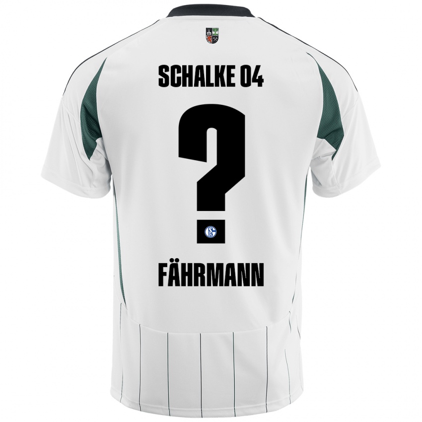 Kinder Ralf Fährmann #0 Weiß Grün Auswärtstrikot Trikot 2024/25 T-Shirt Schweiz