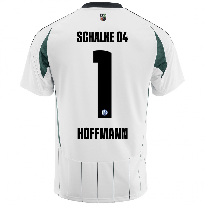 Kinder Ron-Thorben Hoffmann #1 Weiß Grün Auswärtstrikot Trikot 2024/25 T-Shirt Schweiz