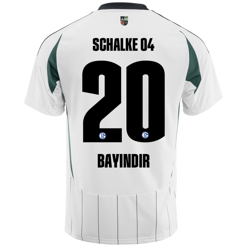 Kinder Aris Bayindir #20 Weiß Grün Auswärtstrikot Trikot 2024/25 T-Shirt Schweiz