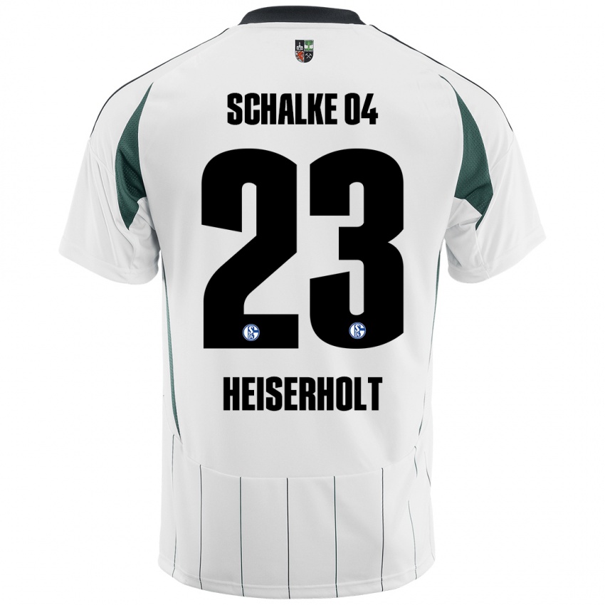 Kinder Finn Heiserholt #23 Weiß Grün Auswärtstrikot Trikot 2024/25 T-Shirt Schweiz