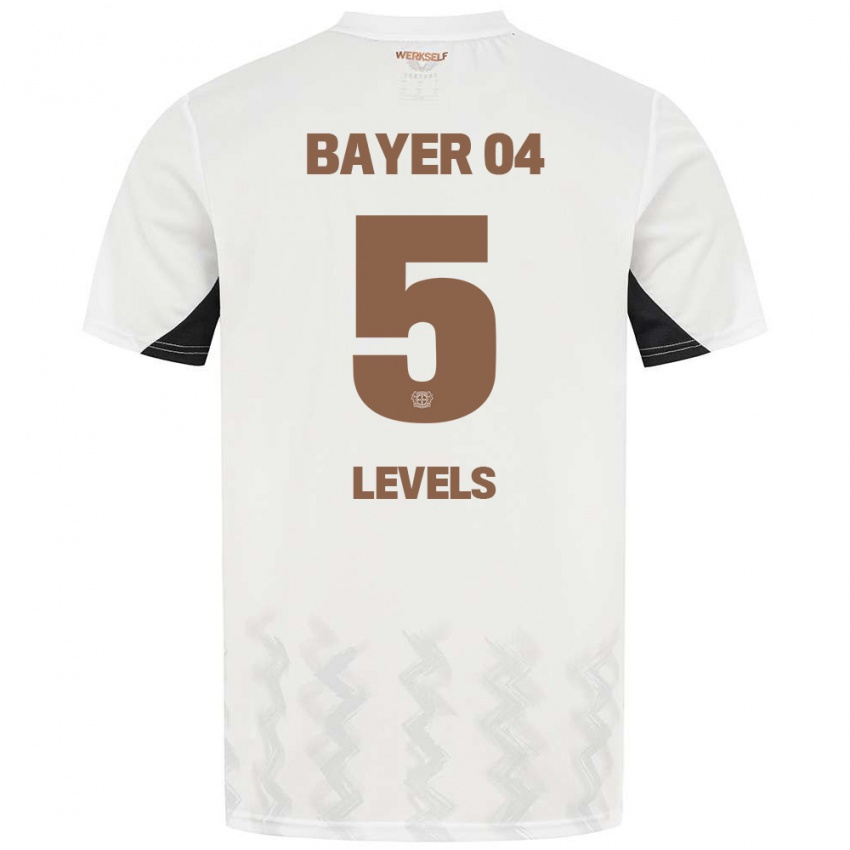 Kinder Janou Levels #5 Weiß Schwarz Auswärtstrikot Trikot 2024/25 T-Shirt Schweiz