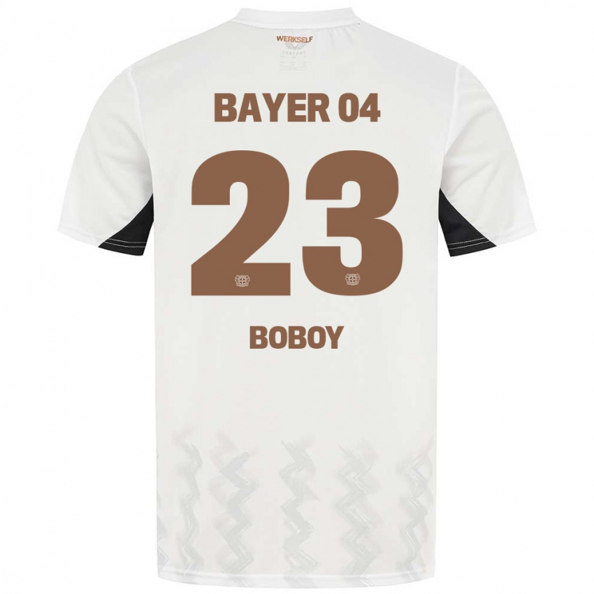 Kinder Delice Boboy #23 Weiß Schwarz Auswärtstrikot Trikot 2024/25 T-Shirt Schweiz