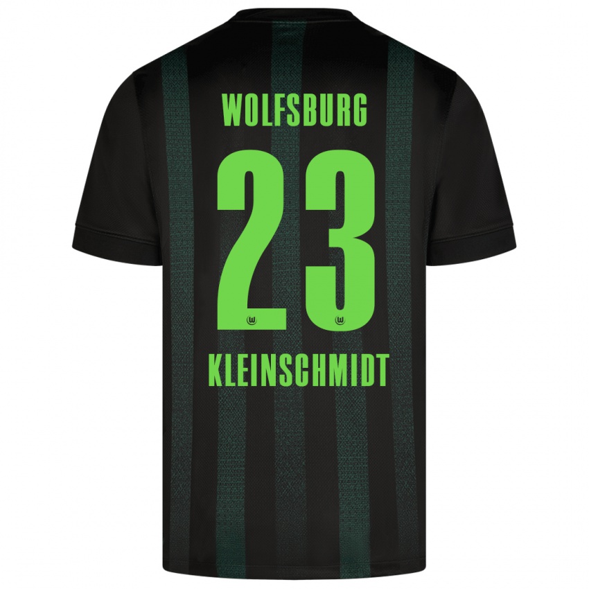 Kinder Max Kleinschmidt #23 Dunkelgrün Auswärtstrikot Trikot 2024/25 T-Shirt Schweiz