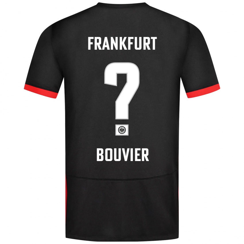 Kinder Marcello Bouvier #0 Schwarz Auswärtstrikot Trikot 2024/25 T-Shirt Schweiz