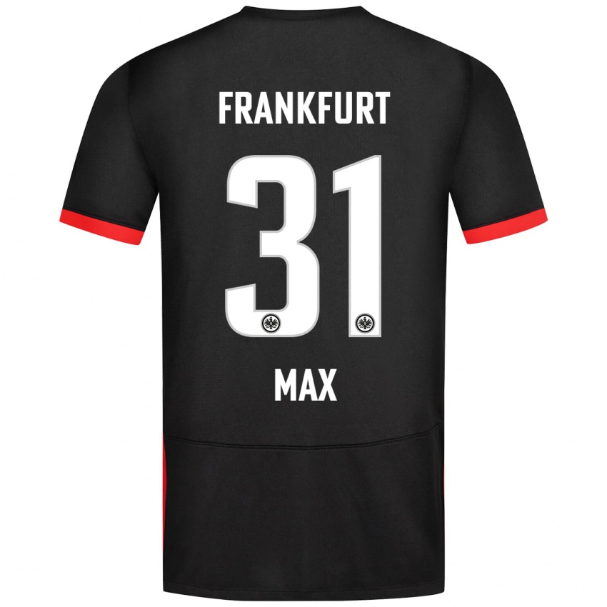 Kinder Philipp Max #31 Schwarz Auswärtstrikot Trikot 2024/25 T-Shirt Schweiz