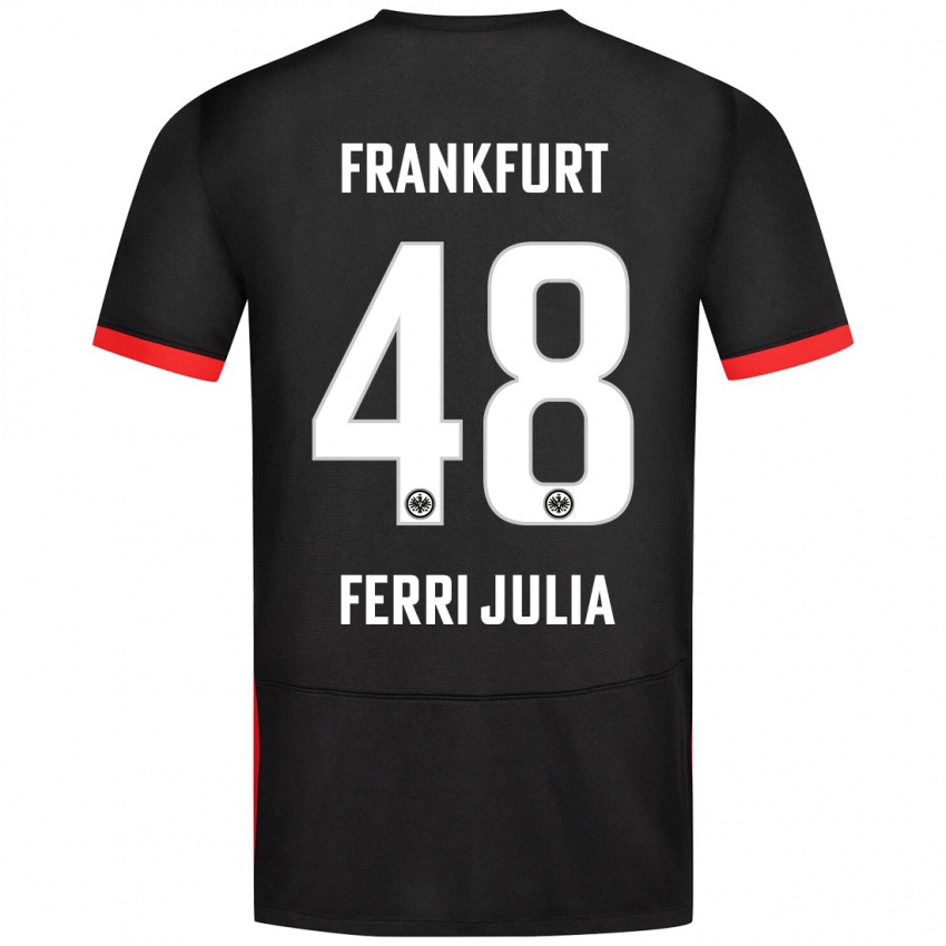 Kinder Nacho Ferri #48 Schwarz Auswärtstrikot Trikot 2024/25 T-Shirt Schweiz