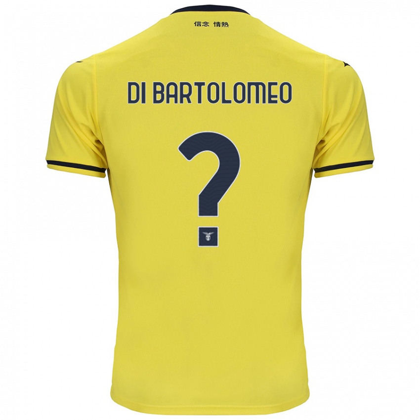 Kinder Damiano Di Bartolomeo #0 Gelb Auswärtstrikot Trikot 2024/25 T-Shirt Schweiz