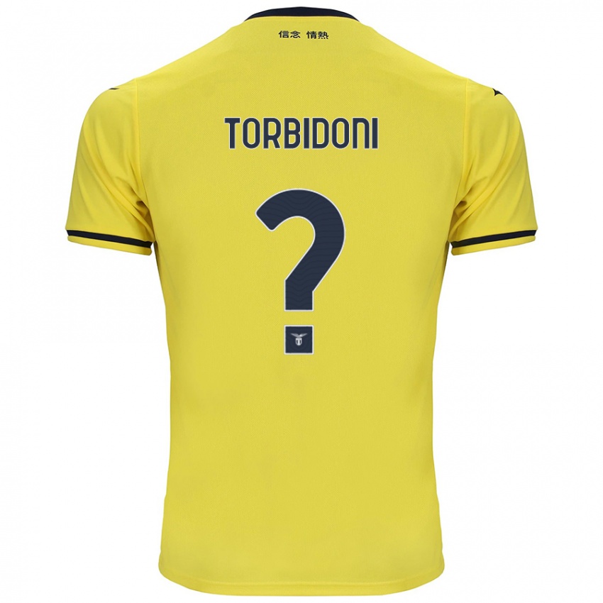 Kinder Marco Torbidoni #0 Gelb Auswärtstrikot Trikot 2024/25 T-Shirt Schweiz