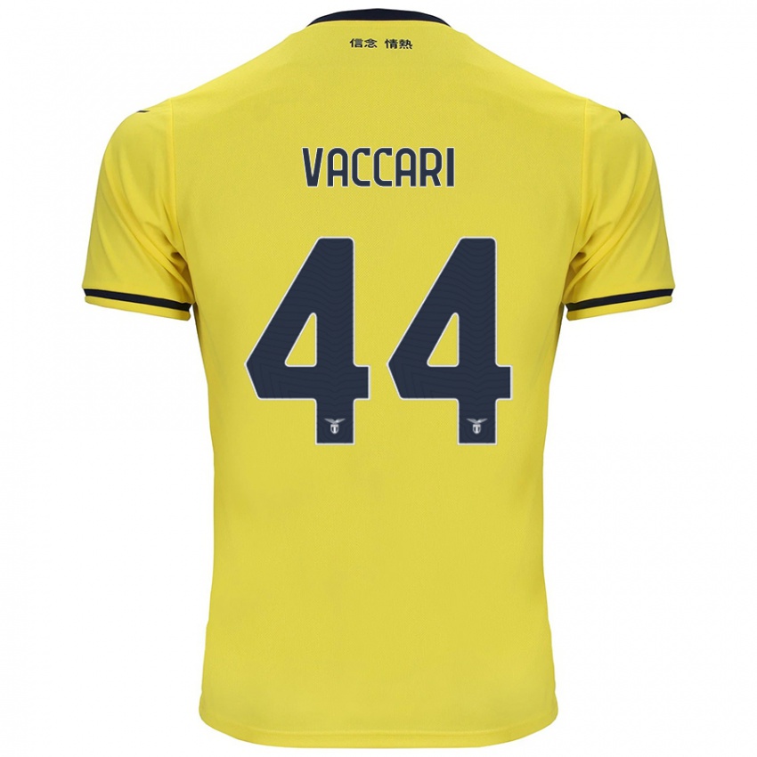 Kinder Flavia Vaccari #44 Gelb Auswärtstrikot Trikot 2024/25 T-Shirt Schweiz