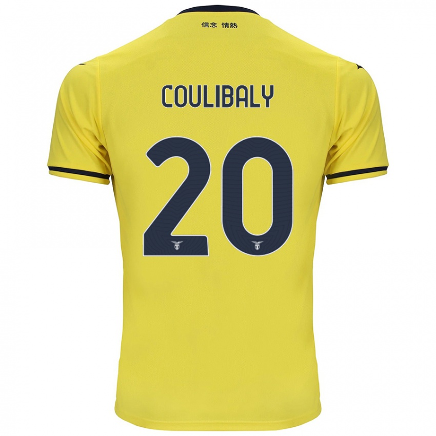 Enfant Maillot Larsson Coulibaly #20 Jaune Tenues Extérieur 2024/25 T-Shirt Suisse