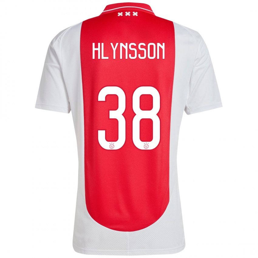 Herren Kristian Hlynsson #38 Rot Weiß Heimtrikot Trikot 2024/25 T-Shirt Schweiz