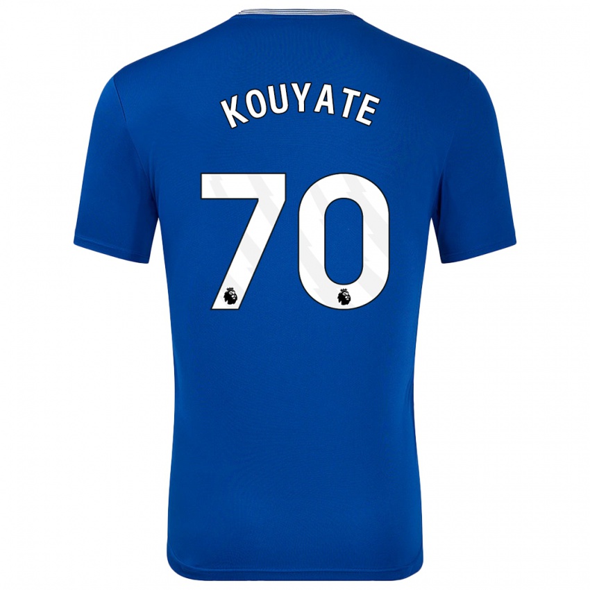 Homme Maillot Katia Kouyate #70 Bleu Avec Tenues Domicile 2024/25 T-Shirt Suisse