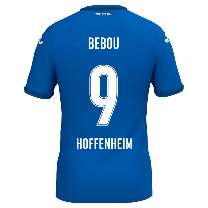 Herren Ihlas Bebou #9 Königsblau Heimtrikot Trikot 2024/25 T-Shirt Schweiz