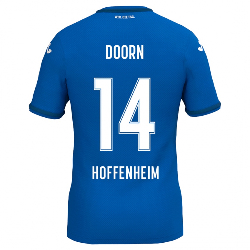 Herren Lisa Doorn #14 Königsblau Heimtrikot Trikot 2024/25 T-Shirt Schweiz