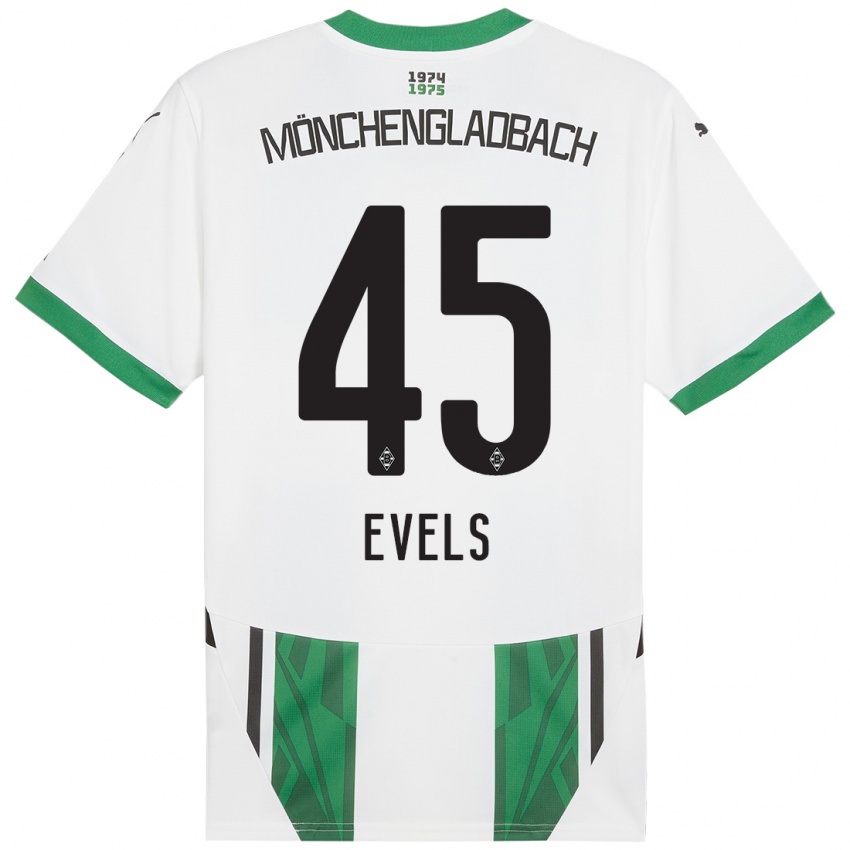 Herren Emily Evels #45 Weiß Grün Heimtrikot Trikot 2024/25 T-Shirt Schweiz