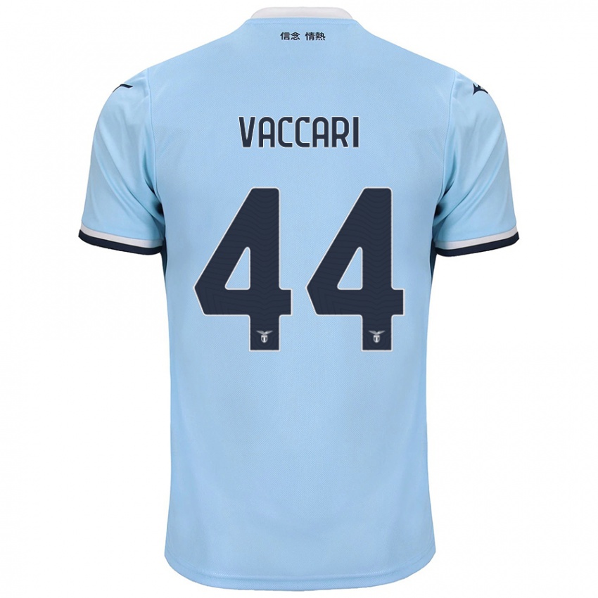 Herren Flavia Vaccari #44 Blau Heimtrikot Trikot 2024/25 T-Shirt Schweiz