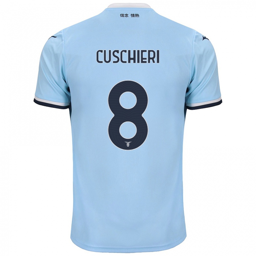 Herren Rachel Cuschieri #8 Blau Heimtrikot Trikot 2024/25 T-Shirt Schweiz