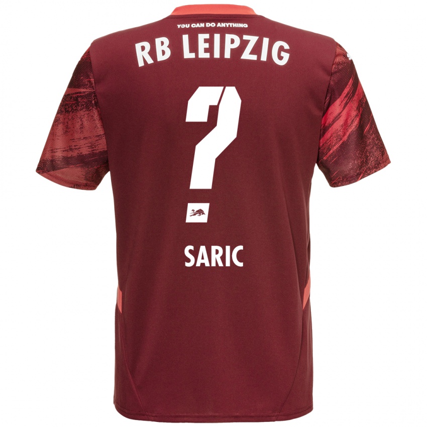 Homme Maillot Lucio Saric #0 Bordeaux Tenues Extérieur 2024/25 T-Shirt Suisse