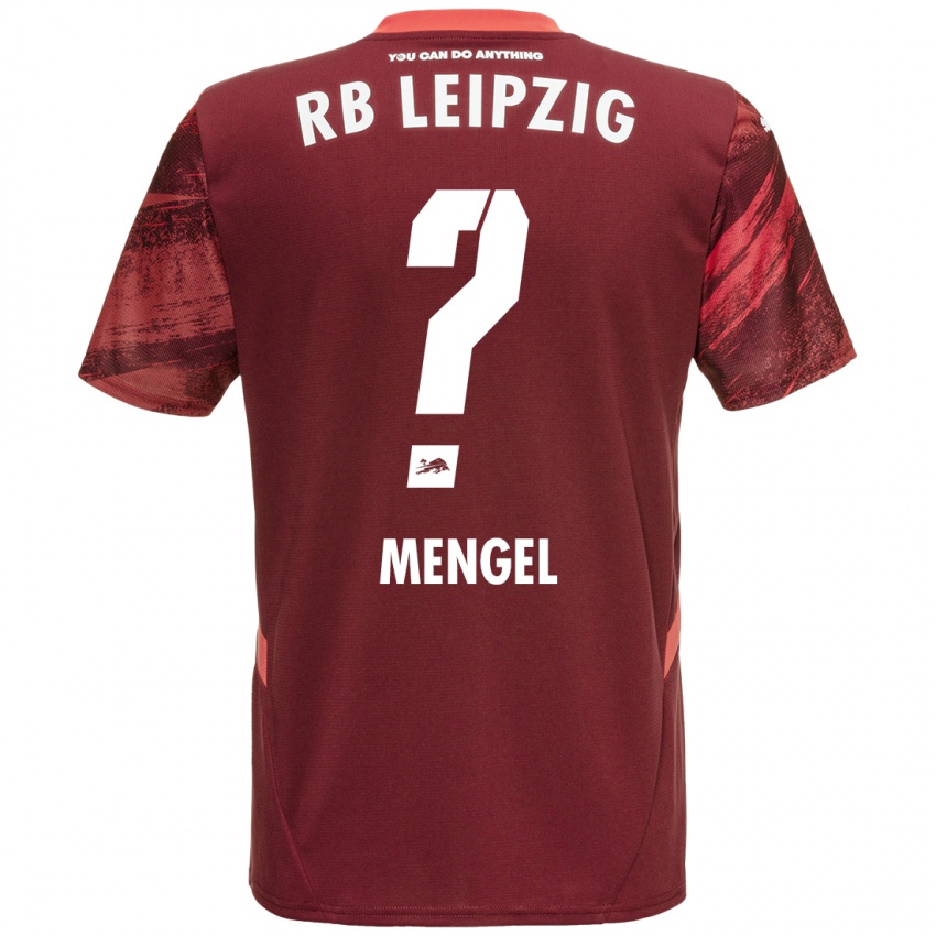 Herren Luca Mengel #0 Burgunderrot Auswärtstrikot Trikot 2024/25 T-Shirt Schweiz