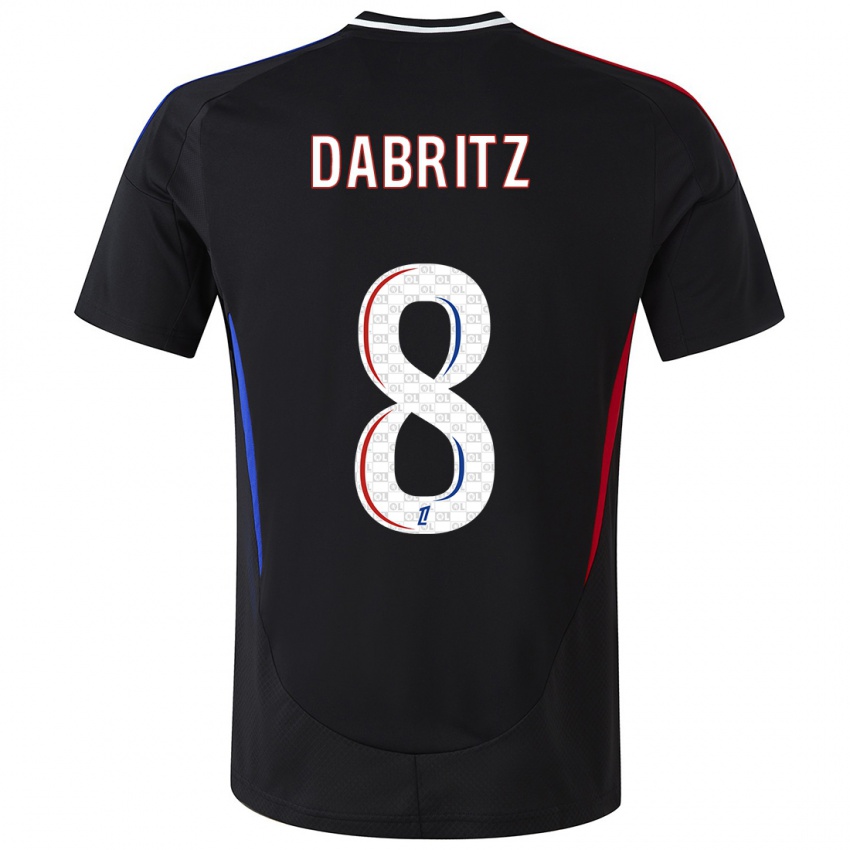 Herren Sara Däbritz #8 Schwarz Auswärtstrikot Trikot 2024/25 T-Shirt Schweiz