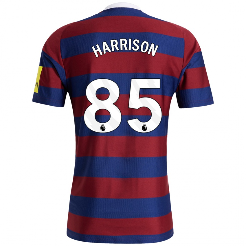 Homme Maillot Adam Harrison #85 Bordeaux Bleu Marine Tenues Extérieur 2024/25 T-Shirt Suisse