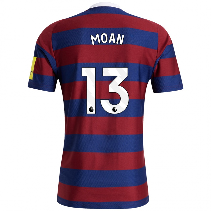 Homme Maillot Claudia Moan #13 Bordeaux Bleu Marine Tenues Extérieur 2024/25 T-Shirt Suisse