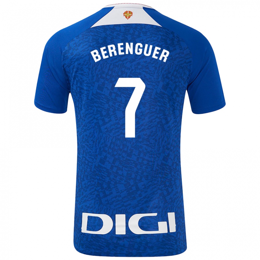 Herren Alex Berenguer #7 Königsblau Auswärtstrikot Trikot 2024/25 T-Shirt Schweiz