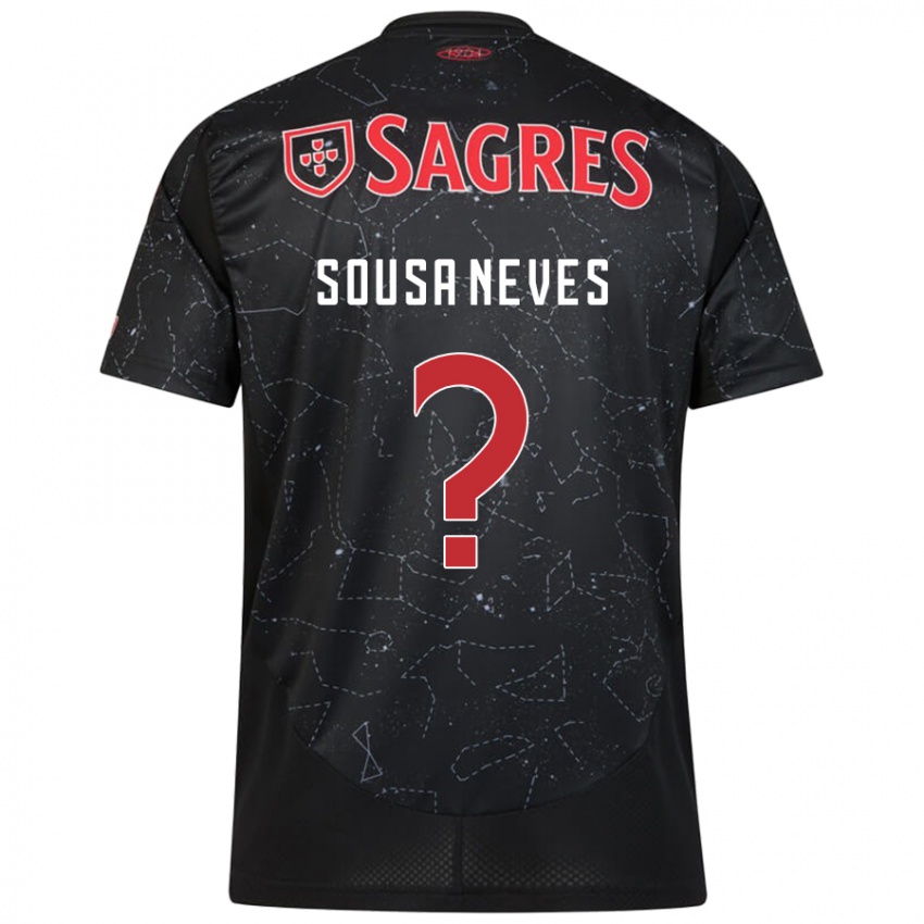 Homme Maillot Dilan Alison Sousa Neves #0 Noir Rouge Tenues Extérieur 2024/25 T-Shirt Suisse