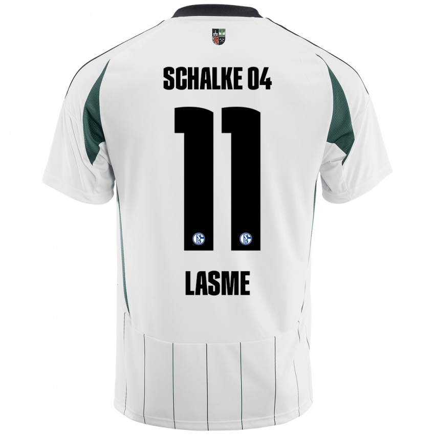 Herren Bryan Lasme #11 Weiß Grün Auswärtstrikot Trikot 2024/25 T-Shirt Schweiz