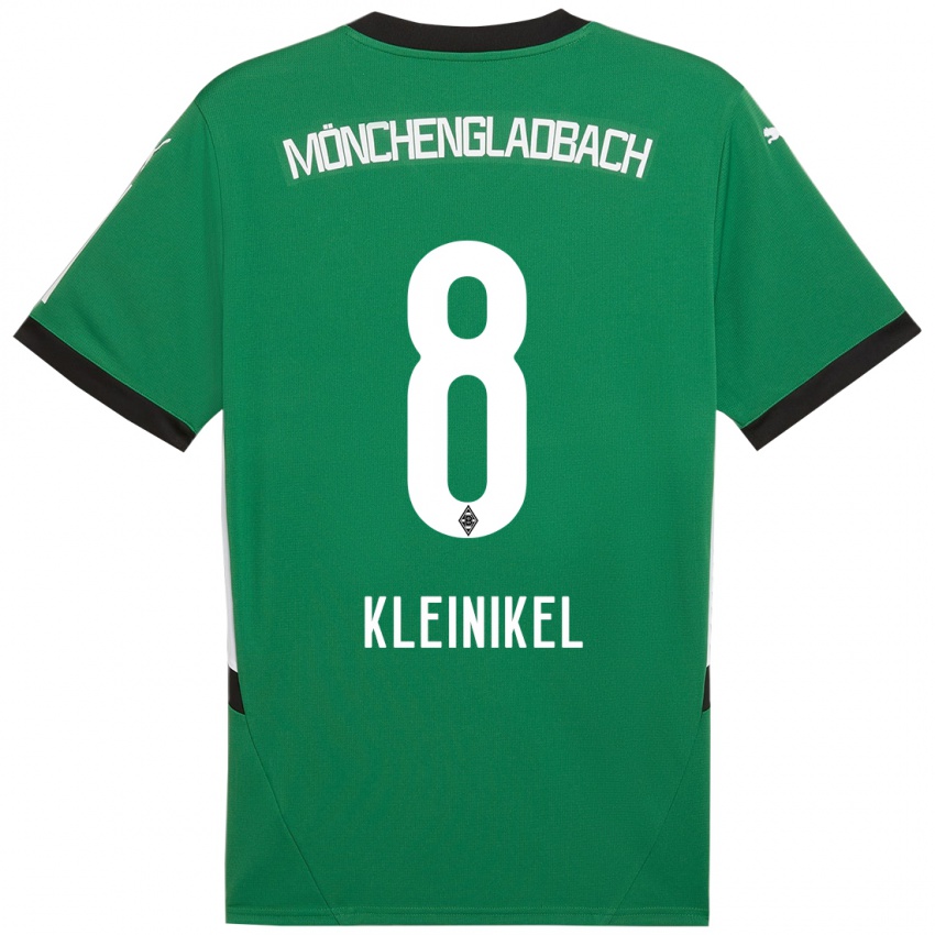 Herren Nadja Kleinikel #8 Grün Weiß Auswärtstrikot Trikot 2024/25 T-Shirt Schweiz