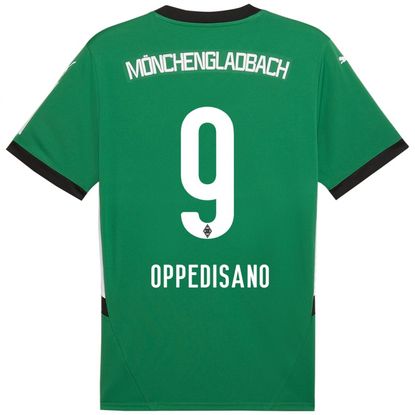 Herren Valentina Oppedisano #9 Grün Weiß Auswärtstrikot Trikot 2024/25 T-Shirt Schweiz