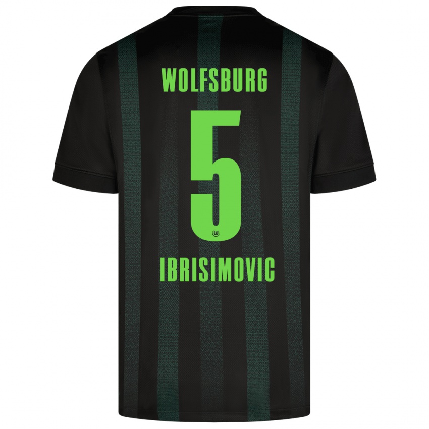 Herren Amar Ibrisimovic #5 Dunkelgrün Auswärtstrikot Trikot 2024/25 T-Shirt Schweiz