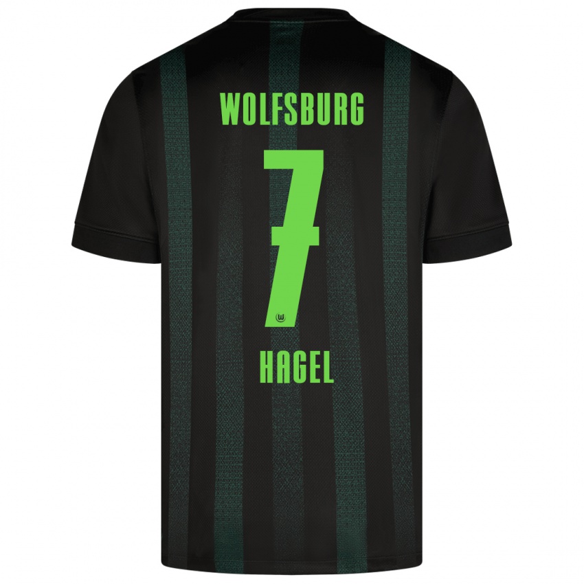 Herren Chantal Hagel #7 Dunkelgrün Auswärtstrikot Trikot 2024/25 T-Shirt Schweiz