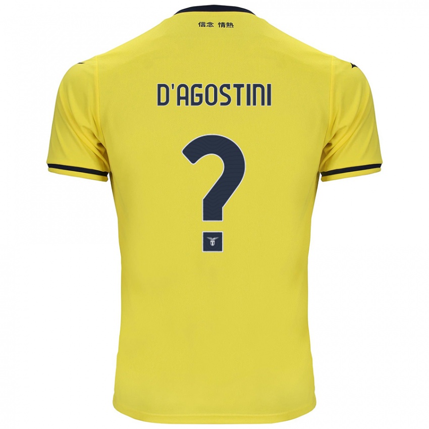 Herren Stefano D'agostini #0 Gelb Auswärtstrikot Trikot 2024/25 T-Shirt Schweiz