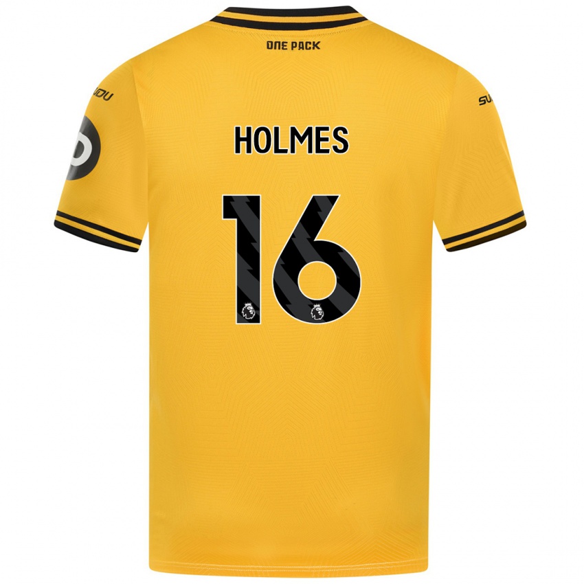 Femme Maillot Summer Holmes #16 Jaune Tenues Domicile 2024/25 T-Shirt Suisse