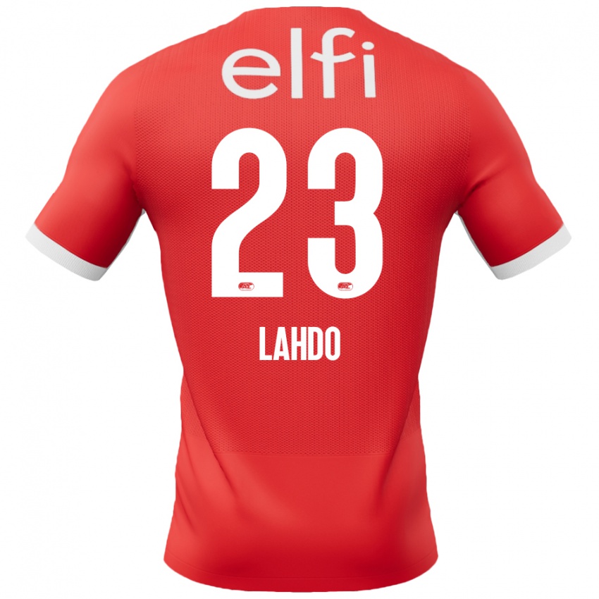 Damen Mayckel Lahdo #23 Rot Weiß Heimtrikot Trikot 2024/25 T-Shirt Schweiz