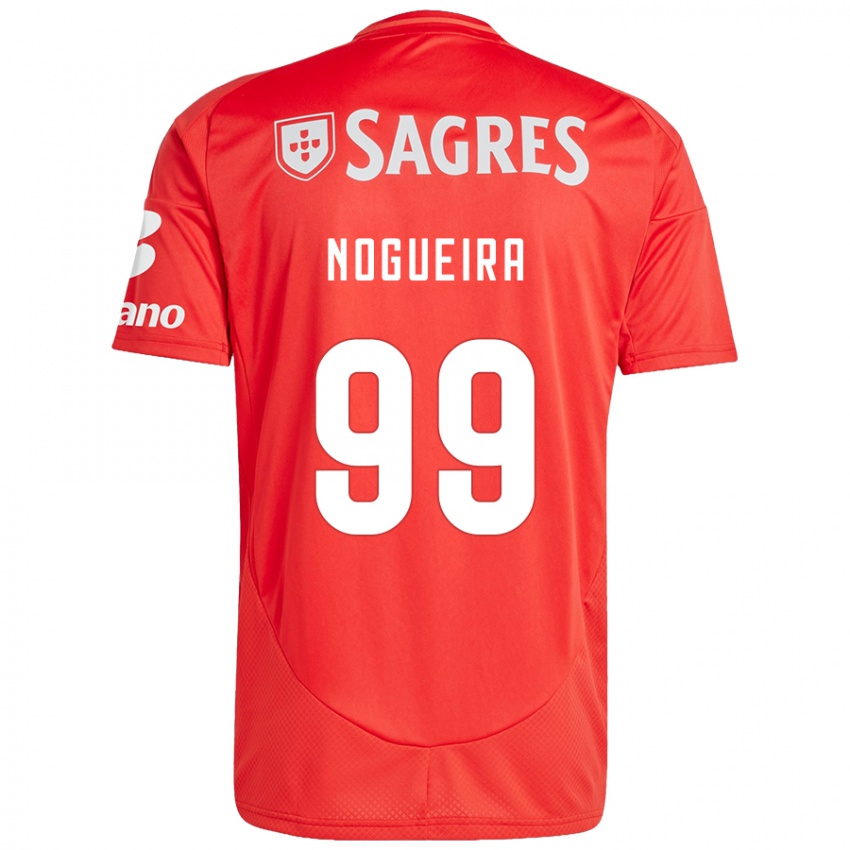 Damen Beatriz Nogueira #99 Rot Weiß Heimtrikot Trikot 2024/25 T-Shirt Schweiz