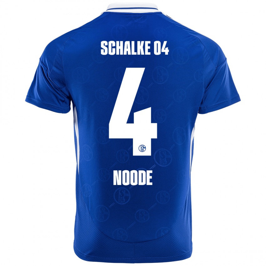 Damen Steve Noode #4 Königsblau Heimtrikot Trikot 2024/25 T-Shirt Schweiz